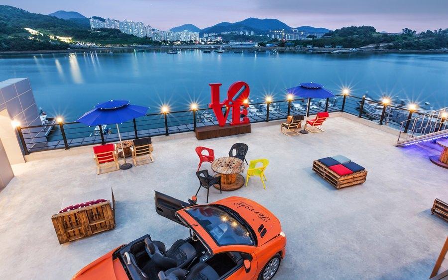 Onda D'Oro Hostel Yeosu Exterior photo